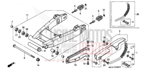 BRAS OSCILLANT CB1000FP de 1993